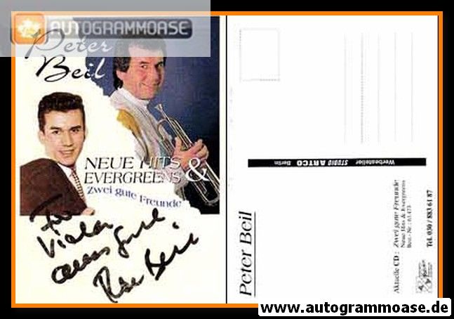 Autogramm Volksmusik | Peter BEIL | 1997 "Zwei Gute Freunde" (ETT)