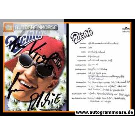 Autogramm Schlager | RICHIE (Matze Knop) | 1990er (Portrait Color) BMG