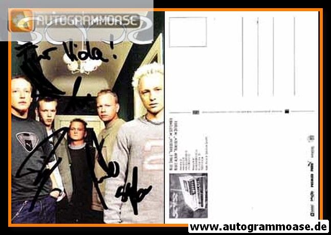 Autogramme Rock | SCYCS | 2000 "Honeydew"