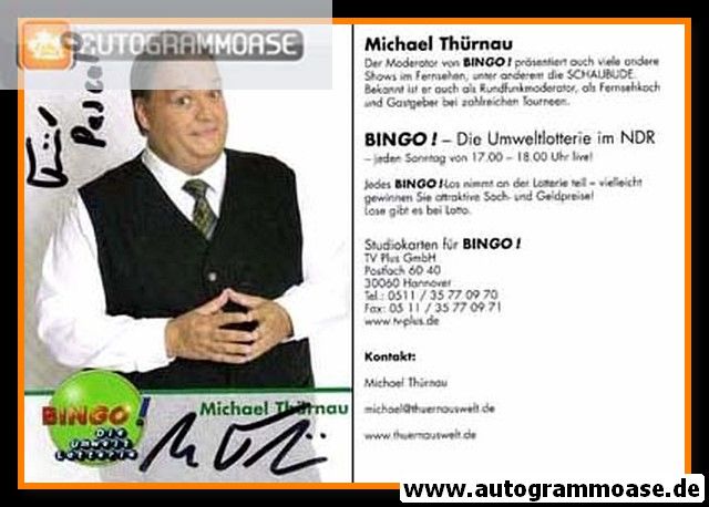 Autogramm TV | NDR | Michael THÜRNAU | 2000er "Bingo"