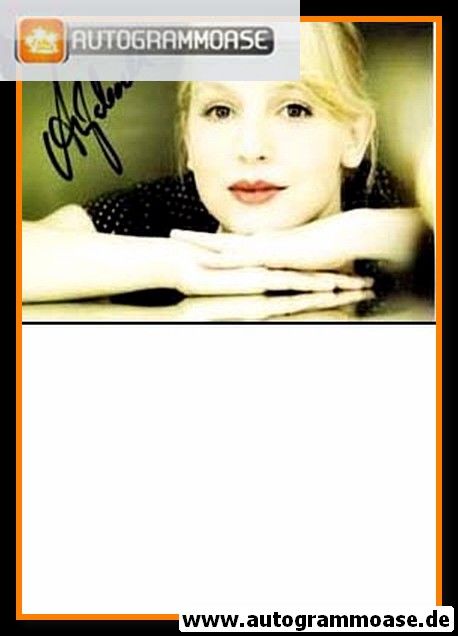 Autogramm Schauspieler | Anja BOCHE | 2000er (Portrait Color)