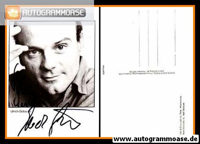 Autogramm Schauspieler | Ulrich GEBAUER | 1990er (Portrait SW Rüdel) Wasielewski
