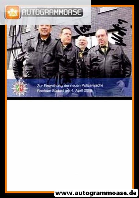 Autogramme TV | TOTO + HARRY | 2008 (Polizeiwache Bochum)