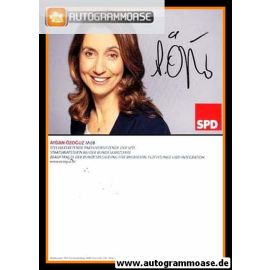 Autogramm Politik | SPD | Aydan ÖZOGUZ | 2010er (Portrait Color)