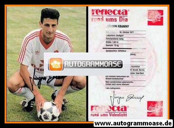 Autogramm Fussball | 1. FC Nürnberg | 1992 | Jürgen KRAMNY
