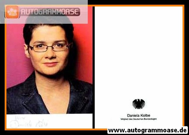 Autogramm Politik | SPD | Daniela KOLBE | 2010er (Portrait Color)