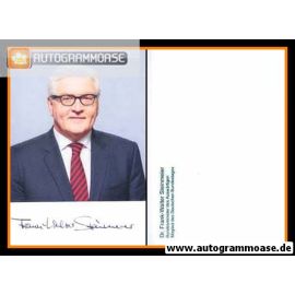Autogramm Politik | SPD | Frank-Walter STEINMEIER | 2010er Druck (Portrait Color)