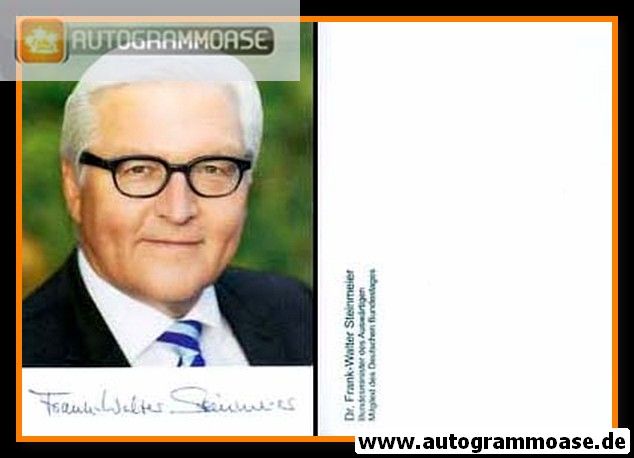 Autogramm Politik | SPD | Frank-Walter STEINMEIER | 2010er (Portrait Color) Köhler