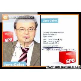Autogramm Politik | SPD | Jens GEIER | 2000er (Portrait Color Mini)