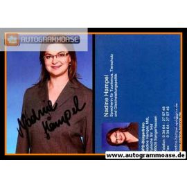 Autogramm Politik | SPD | Nadine HAMPEL | 2010er (Portrait Color)