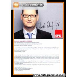 Autogramm Politik | SPD | Thorsten SCHÄFER-GÜMBEL | 2010er (Portrait Color) quer