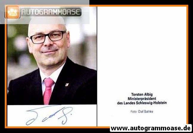 Autogramm Politik | SPD | Torsten ALBIG | 2010er (Portrait Color) 