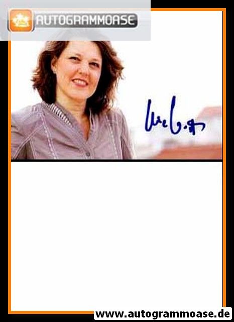 Autogramm Politik | SPD | Ute VOGT | 2000er Foto (Portrait Color) quer 2