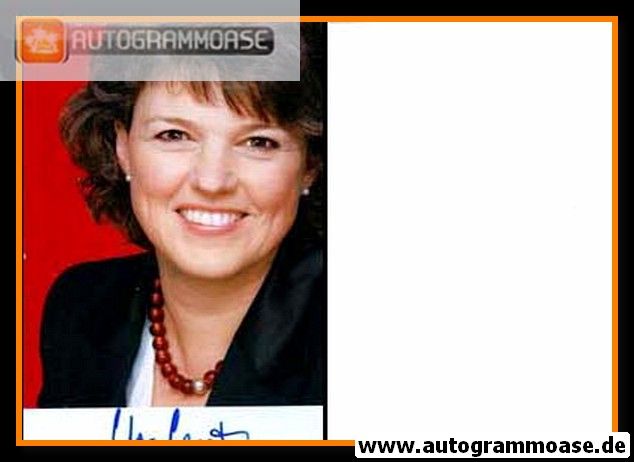 Autogramm Politik | SPD | Ute VOGT | 2000er Foto (Portrait Color) hoch