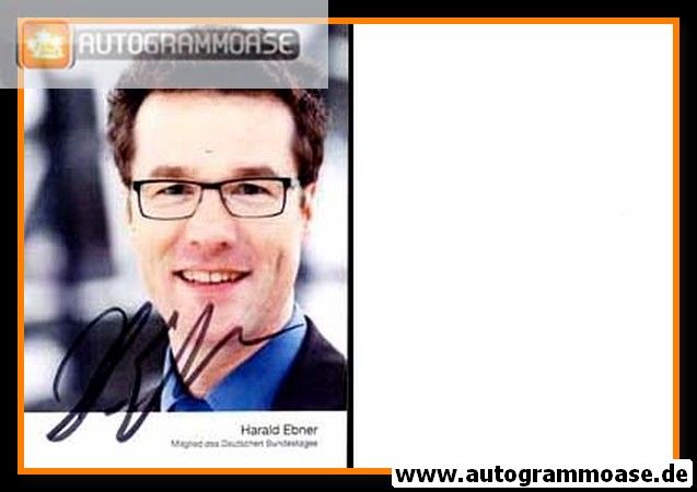Autogramm Politik | GRÜNE | Harald EBNER | 2010er (Portrait Color)