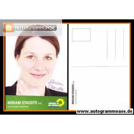 Autogramm Politik | GRÜNE | Miriam STAUDTE | 2010er (Portrait Color)