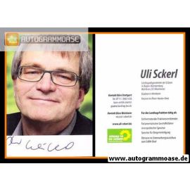 Autogramm Politik | GRÜNE | Uli SCKERL | 2010er (Portrait Color)