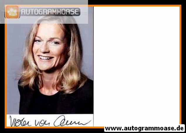 Autogramm Politik | GRÜNE | Viola VON CRAMON | 2010er Foto (Portrait Color) 