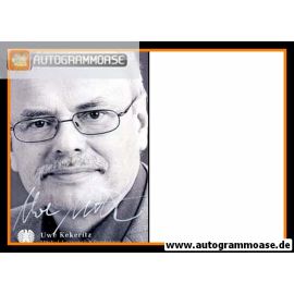 Autogramm Politik | GRÜNE | Uwe KEKERITZ | 2010er Foto (Portrait SW)