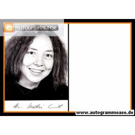 Autogramm Politik | GRÜNE | Uschi EID | 1990er Foto (Portrait SW)