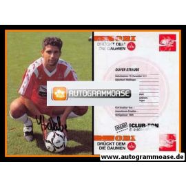 Autogramm Fussball | 1. FC Nürnberg | 1993 | Oliver STRAUBE