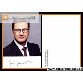 Autogramm Politik | FDP | Guido WESTERWELLE | 2010er Druck (Portrait Color)
