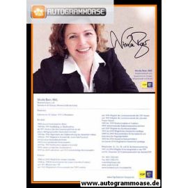 Autogramm Politik | FDP | Nicola BEER | 2010er (Lebenslauf)