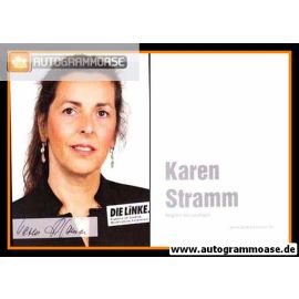 Autogramm Politik | LINKE | Karen STRAMM | 2010er (Portrait Color)