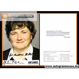 Autogramm Politik | LINKE | Kirsten TACKMANN | 2010er (Portrait Color)