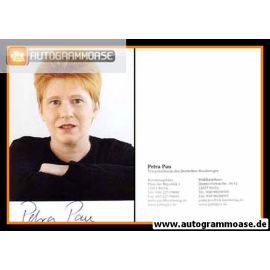 Autogramm Politik | LINKE | Petra PAU | 2010er (Portrait Color)