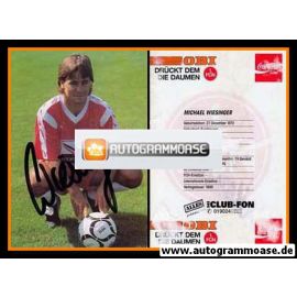 Autogramm Fussball | 1. FC Nürnberg | 1993 | Michael WIESINGER