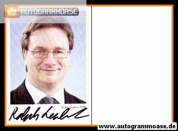 Autogramm Politik | LINKE | Ralph LENKERT | 2010er (Portrait Color)