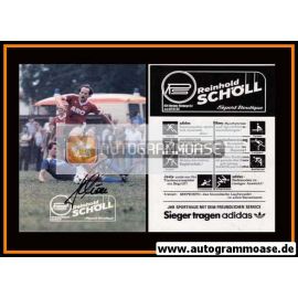 Autogramm Fussball | 1. FC Nürnberg | 1980er | Reinhold SCHÖLL (Spielszene Color)