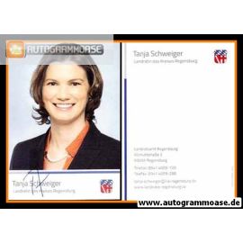 Autogramm Politik | FW | Tanja SCHWEIGER | 2010er (Portrait Color)