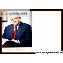 Autogramm Politik | Finnland | Martti AHTISAARI | Präsident 1994-2000 | 1990er Foto (Portrait Color)