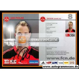 Autogramm Fussball | 1. FC Nürnberg | 2006 | Jan POLAK