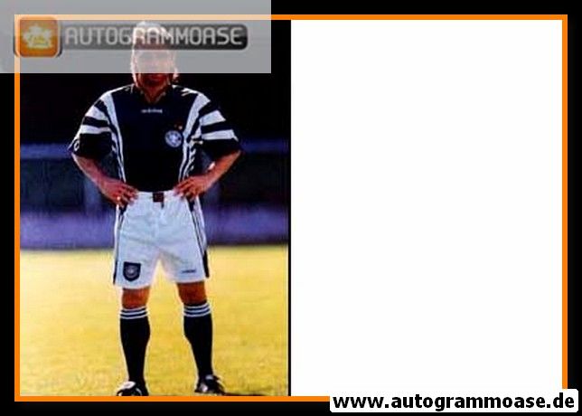 Originalfoto Fussball | DFB | 1990er | Thomas HÄSSLER (Portrait Color)