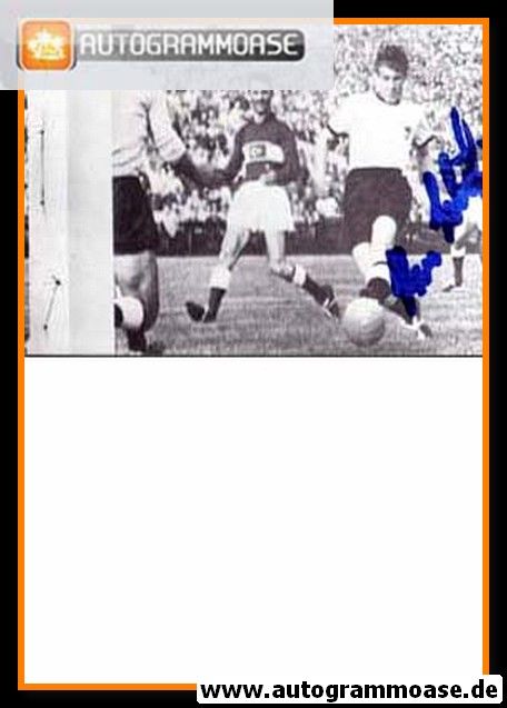 Autogramm Fussball | DFB | 1960er | Hans SCHÄFER (Spielszene Türkei)