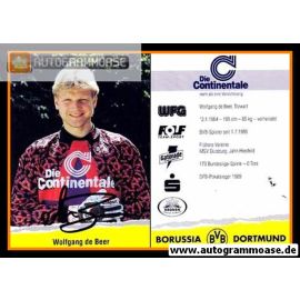 Autogramm Fussball | Borussia Dortmund | 1994 Continentale | Wolfgang DE BEER