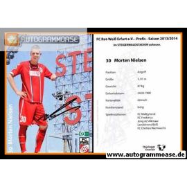 Autogramm Fussball | FC Rot-Weiss Erfurt | 2013 | Morten NIELSEN