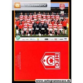 Mannschaftskarte Fussball | Hallescher FC | 2012 + 3 AG