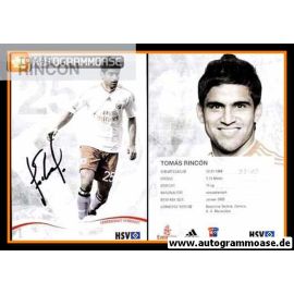 Autogramm Fussball | Hamburger SV | 2009 | Tomas RINCON