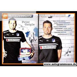 Autogramm Fussball | TSG 1899 Hoffenheim | 2012 | Peter GEIGLE