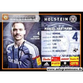 Autogramm Fussball | Holstein Kiel | 2015 | Manuel HARTMANN