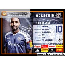 Autogramm Fussball | Holstein Kiel | 2015 | Saliou SANE