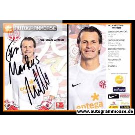 Autogramm Fussball | FSV Mainz 05 | 2013 | Christian WETKLO