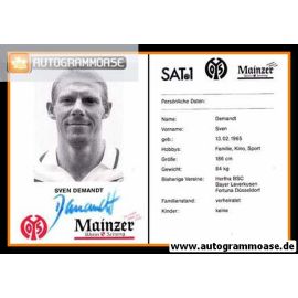 Autogramm Fussball | FSV Mainz 05 | 1995 | Sven DEMANDT
