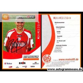 Autogramm Fussball | FSV Mainz 05 | 2006 | Mohamed ZIDAN