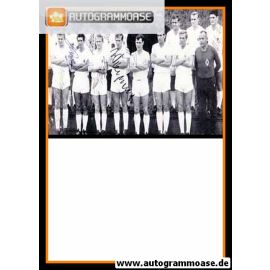Mannschaftskarte Fussball | Borussia Mönchengladbach | 1960er + 8 AG