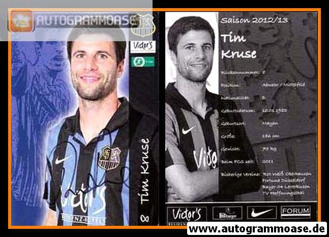 Autogramm Fussball | 1. FC Saarbrücken | 2012 | Tim KRUSE